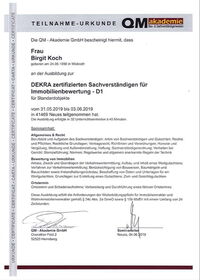 Teilnahmeurkunde